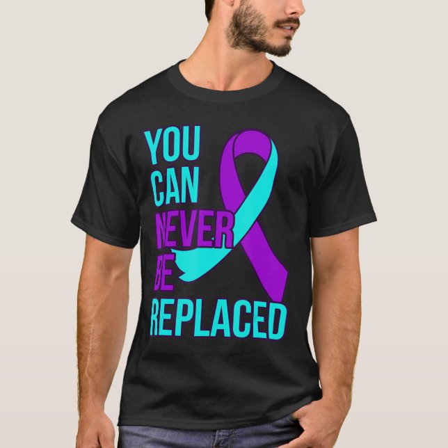 Suizidbewusstsein darf nie ersetzt werden T-Shirt (Vorderseite)
