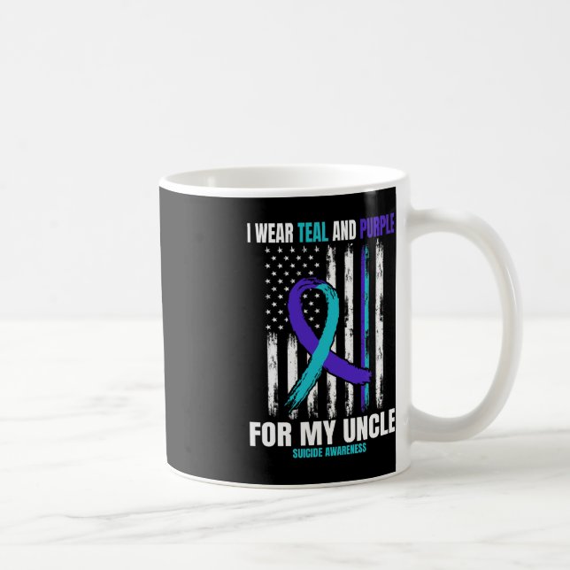 Suizidbewusstsein Frauen Männer Onkel Ameri Kaffeetasse (Rechts)