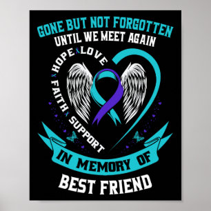 Suizidbewusstsein Shirt Beste Freundschaft, aber n Poster