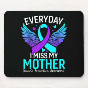 Suizidbewusstsein Shirt Mutter Suizidprävention Mousepad