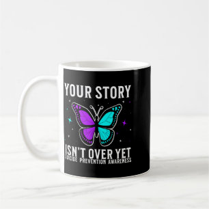 Suizidbewusstsein Unterstützung Suizidprävention Kaffeetasse