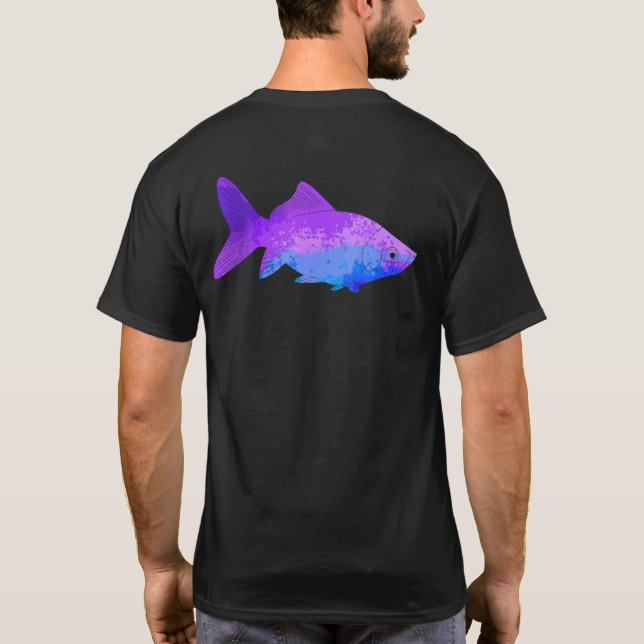 Suizidgedanken Fische Männer Frauen Kinder B T-Shirt (Rückseite)