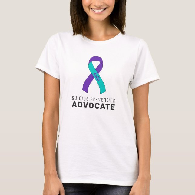 Suizidprävention Advocate White Women's T - Shirt (Vorderseite)