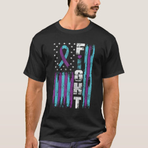 Suizidprävention Bewusstsein Patriotic American Fl T-Shirt