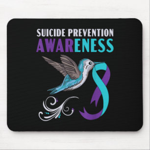Suizidprävention Bewusstsein psychische Gesundheit Mousepad