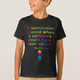 Suizidprävention Bewusstsein psychische Gesundheit T-Shirt