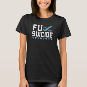 Suizidprävention Bewusstsein psychische Gesundheit T-Shirt