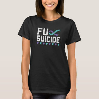 Suizidprävention Bewusstsein psychische Gesundheit T-Shirt