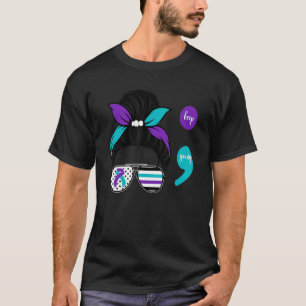 Suizidprävention Bewusstsein Semikolon Behalte T-Shirt