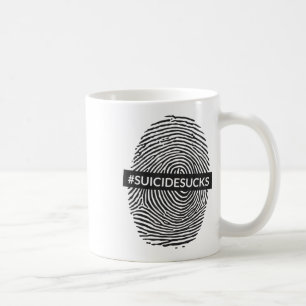 Suizidprävention Bewusstsein T Shirt Redewendungen Kaffeetasse