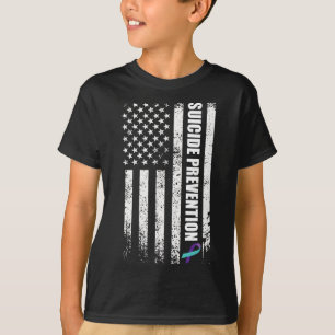 Suizidprävention Bewusstsein verhindern Suizid s l T-Shirt