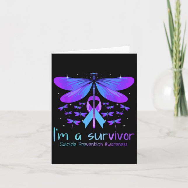 Suizidprävention Butterfly No Story Sh Karte (Vorderseite)