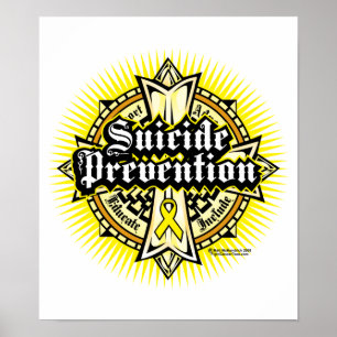 Suizidprävention Celsius Cross Poster