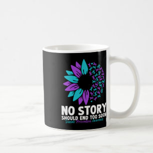 Suizidprävention Das Bewusstsein für keine Geschic Kaffeetasse