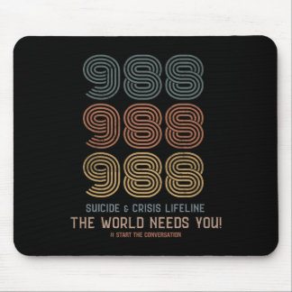 Suizidprävention Die Welt braucht Sie Mousepad