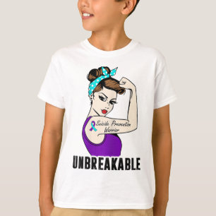 Suizidprävention Krieger unzerbrechlich Perfekter  T-Shirt