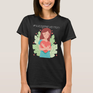 Suizidprävention Psychische Gesundheit Bewusstsein T-Shirt
