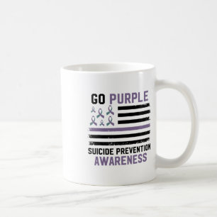 Suizidverhütung Amerikanische Flagge Selbstmordbew Kaffeetasse