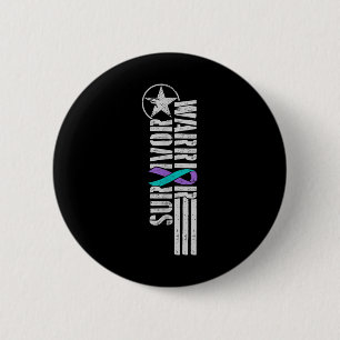 Suizidverhütung Krieger_ Überlebende - Militärs Button