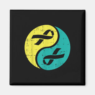 Suizidverhütung Ptsd Bewusstsein Yin Yang Veteran Magnet