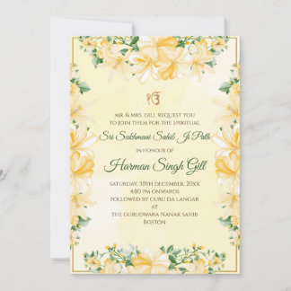 Sukhmani Path Einladung Digital-Download