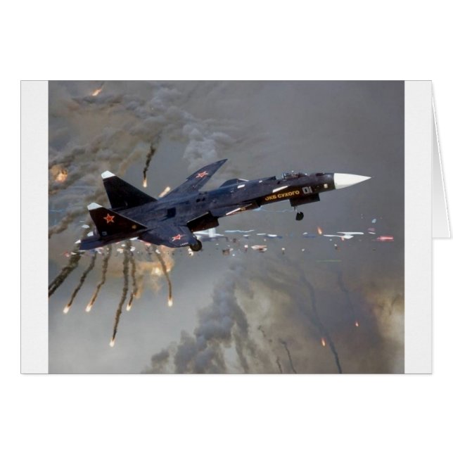 SUKHOI RUSSE SU-27 "FLANKER" (Devant horizontal)