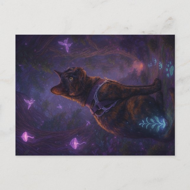 Suki's Adventure Feiertagspostkarte (Vorderseite)