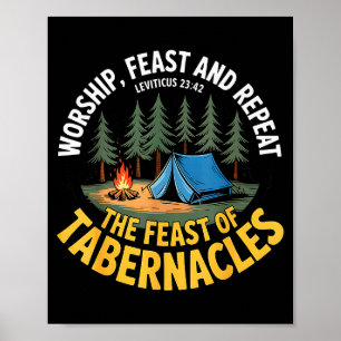 Sukkot _ Hebräisch israelitische Feiertage _ Fest Poster