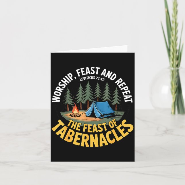 Sukkot _ Hebrew Israelite Feast Days _ Feast Of Ta Karte (Vorderseite)