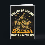 Sukkot Jewihe Freude von Sukkot Der Messias wohnt  Karte<br><div class="desc">Sukkot Jewihe Freude von Sukkot Der Messias wohnt bei uns</div>