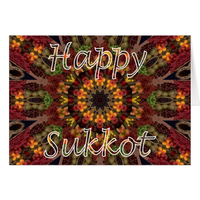 Sukkot jüdisches Fest des Tabernacles-Festes der (Vorderseite (Horizontal))