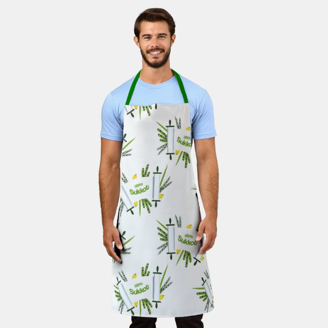 Sukkot-Schürze - klein, mittel, groß - Urlaub Schürze (Getragen)