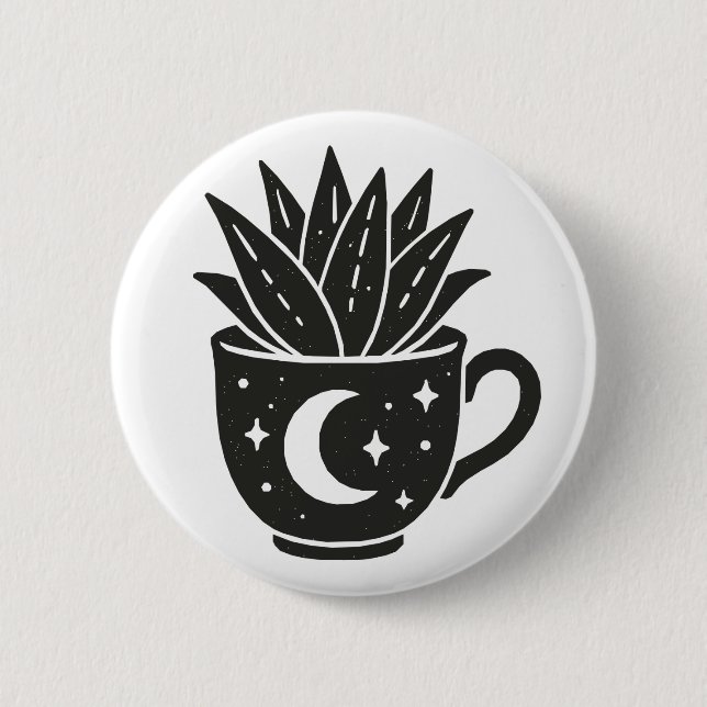 Sukkuläre Tasse Button (Vorderseite)