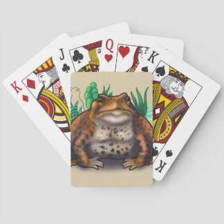 Sukkuläre Toad Spielkarten