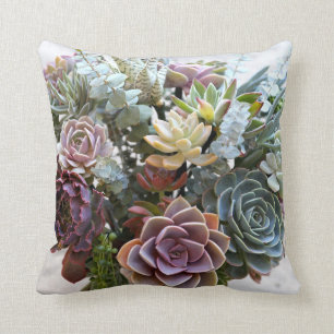 Sukkuläres Echeveria Bouquet Kissen