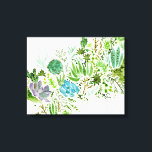 Sukkuläres Feld I Leinwanddruck<br><div class="desc">Sukkuläres Feld I von Melissa Wang</div>