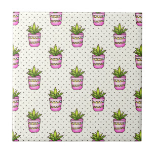 Sukkuläres Polka-Dot-Muster Fliese