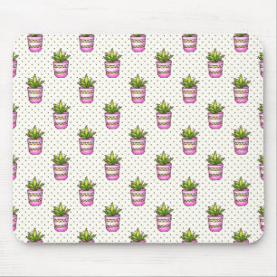 Sukkuläres Polka-Dot-Muster Mousepad