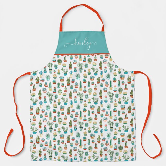 Sukkulationsmuster Schürze (Vorderseite)