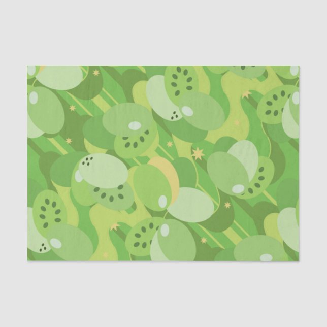 Sukkulent Green Seidenpapier (Vorderseite)