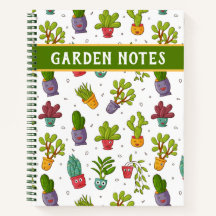 Sukkulent, Kaktus, Desert-Notebook