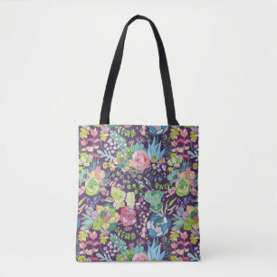 Sukkulente Kaktus-Gartentasche Tasche