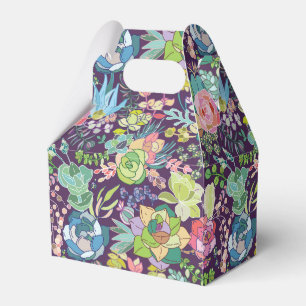 Sukkulente Kaktus Gartenwein Box Geschenkschachtel