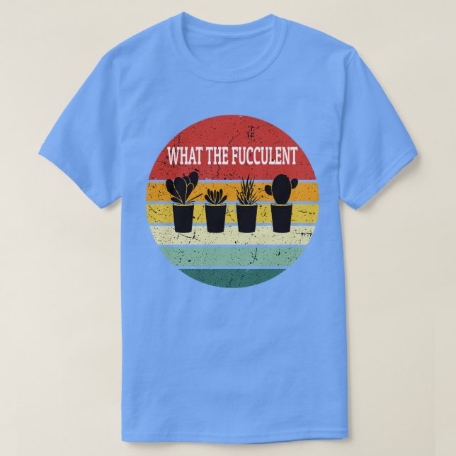 Sukkulente Pflanze T-Shirt (Design vorne)