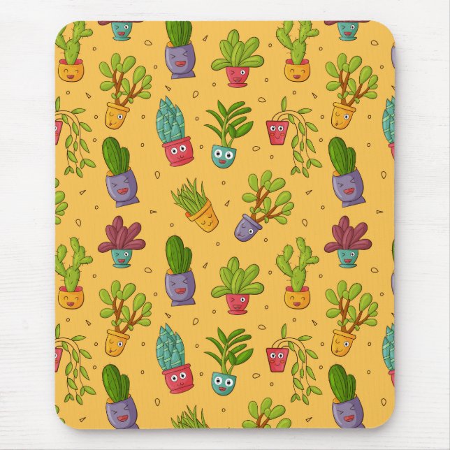 Sukkulente Wüste Mousepad (Vorne)
