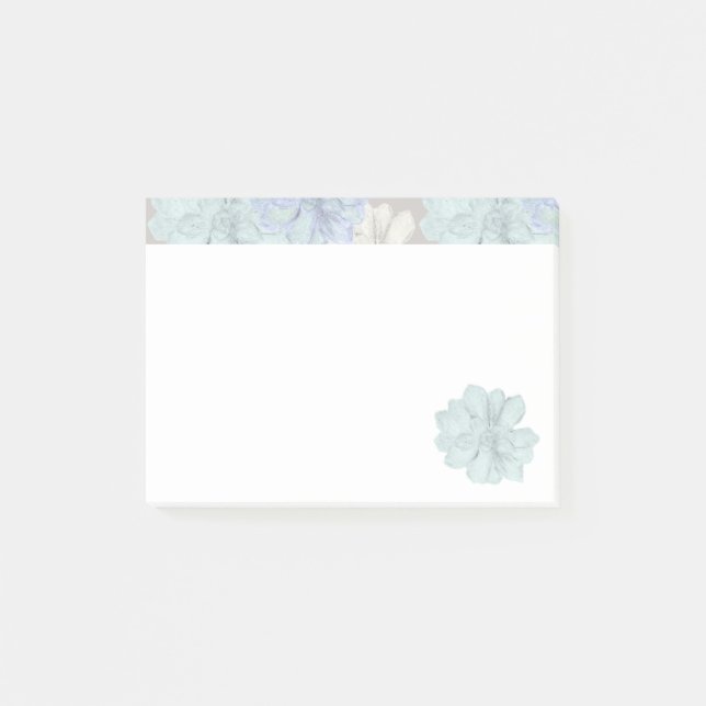Sukkulenten Kunst Muster  Post-it Klebezettel (Vorderseite)