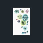 Sukkulentencluster Leinwanddruck<br><div class="desc">Cluster von Sukkulenten. Künstler: Grace Popp. Bild-ID: 148320Z.</div>