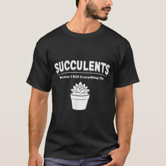 Sukkulentenliebhaber Frauen Pflanzenmutter Lady Re T-Shirt