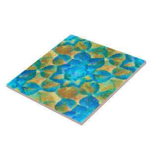 Sukkulenter Sonnenschein Fliese