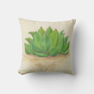 Sukkulentes Sempervivum-Wurfkissen Kissen